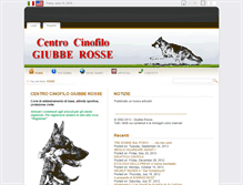 Tablet Screenshot of giubberosse.org